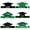Green, variant on 6 Pcs Paper Graduation Cap Headbands, Handmade Saffron Mini Mortarboard Hair Accessories, Party Favors, Academic Celebration Costume Props, Accessory