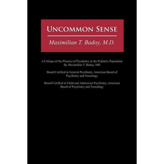 Uncommon Sense