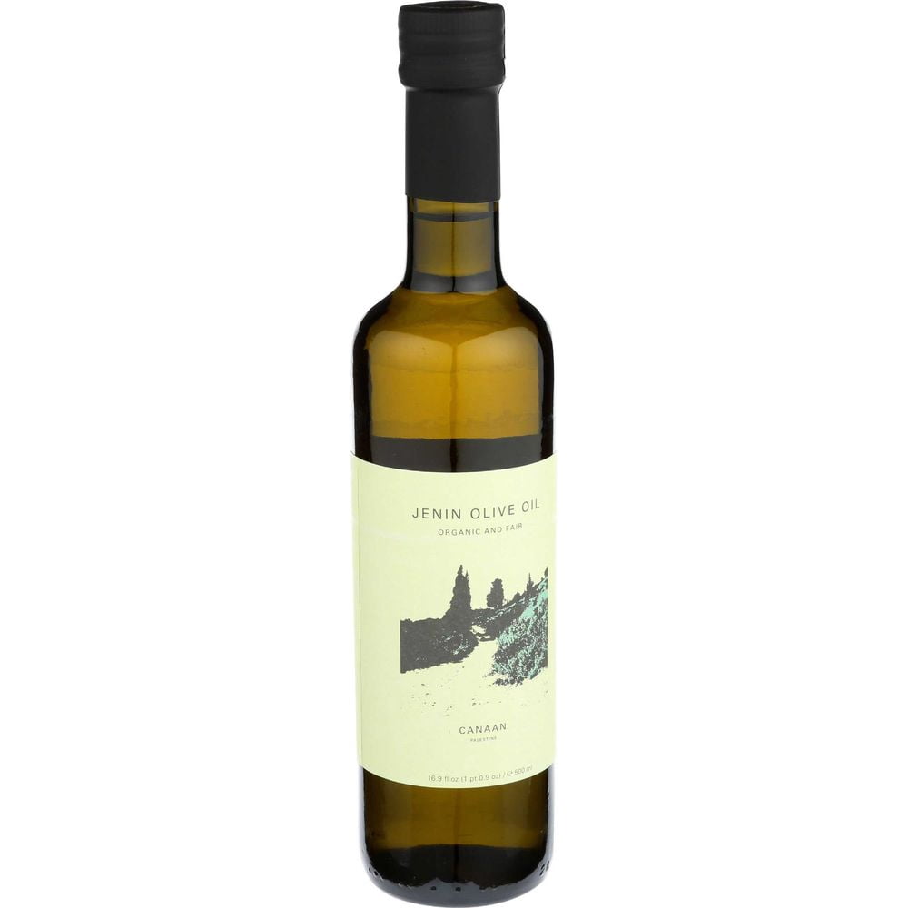 Canaan Palestine Jenin Extra Virgin Olive Oil, 17 Fluid Ounce -- 6 per Case.