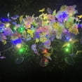 thumbnail image 5 of Under $15 Solar Flower Lights Outdoor Solar Flowers Garden Decorative Lights Led Stake Lights Auto On/Off Bright Up To 8 Hrs - Multicolor, 5 of 6