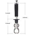 thumbnail image 4 of Ustris Fish Lip Gripper with Scale-Professional Fish Holder, Stainless Steel Fish Scales Digital Weight, 40 Pound Weight Scale Tool, 4 of 7