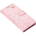 thumbnail image 3 of Compatible with Samsung Galaxy S21 FE 5G Case Glitter with Card Holder Flip Wallet Phone Case for Women Crystal Butterfly Shockproof Protective Case for Samsung Galaxy S21 FE 5G,Rose Gold GY, 3 of 16