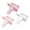 Pink, Light Pink, White, variant on Dr. Brown's HappyPaci 100% Silicone Pacifier 0-6m, BPA Free, Cool Gray, Green, Ecru, 3 Pack