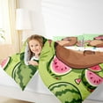 thumbnail image 4 of Manfei Cartoon Brown Capybara Boy Girl Full Size Comforter Sets 3-Piece,Colorful Polka Dots Bedding Comforter Set,Fruit Watermelon Lightweight Bedding Sets,Ultra Soft Home Decor,Reversible, 4 of 8
