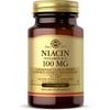 Solgar Niacin (Vitamin B3) 100 mg Tablets - 100 ct (Pack of 6)