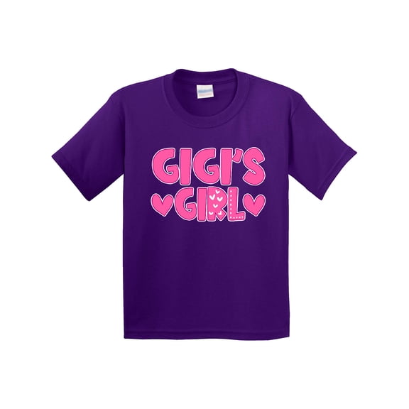 Inktastic Gigi's Girl Granddaughter Youth T-Shirt
