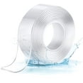 thumbnail image 1 of Nano Tape, Ruban adhésif Double Face Multifonctionnel Nano Antidérapant Transparent Traceless Double-Face Gel Clear Tape Lavable Réutilisable Ruban Adhésif pour Maison 2MM*3CM*1M, 1 of 8