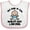 White and Pink, variant on Inktastic Dad is Worlds Best Lawyer Boys Baby Bib