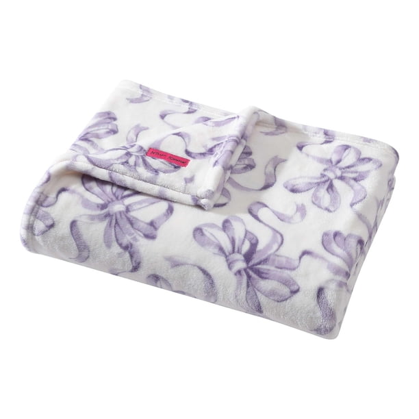 Manta Betsey Johnson de felpa ultrasuave doble (90 x 150 cm)