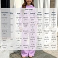 thumbnail image 3 of BXJX Girls Fall Outfit Sets Size 7, Outdoor Long Sleeve 2 PC Hoodies and Sweatpants Sets Purple, 3 of 6