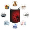 thumbnail image 6 of Fotbe Laundry Hamper With Durable Leather Laundry Basket Spider On The Web Thickened Waterproof Round Collapsible Laundry Hamper, Dirty Clothes Laundry Basket, 6 of 8