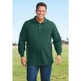 thumbnail image 5 of KingSize Men's Big & Tall Long-Sleeve Shrink-Less Cotton Polo Shirt, 5 of 6