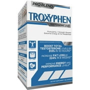 TRUDERMA Troxyphen Testosterone Booster Fat Burner, 60 Ct