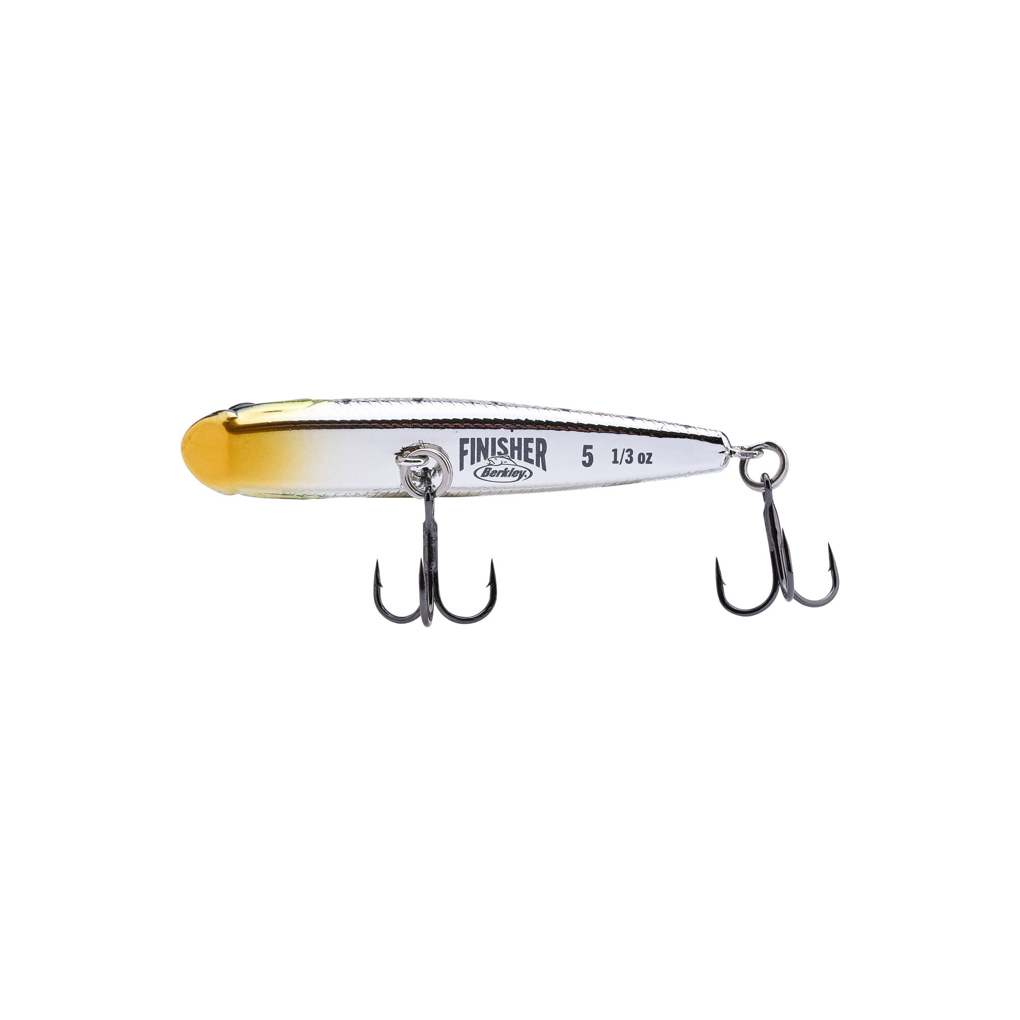 Berkley Finisher, 2 in, Glide Baits, Chrome Perch (1 Count)