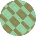 thumbnail image 1 of Ahgly Company Machine Washable Indoor Square Transitional Algae Green Area Rugs, 3' Square, 1 of 7