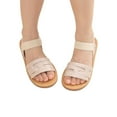 thumbnail image 5 of OSOLU Toddler Girls Sandals Kids Breathable Lightweight Casual Outdoor Summer Shoes For Daily Wear School Playground Comfortable Footwear（2 8Y） Infants Versatile Shoes, 2.5-3 Years, 5 of 8