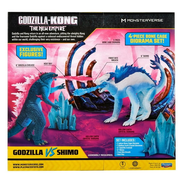 Godzilla x Kong Godzilla vs Shimo Figure 2-Pack by Playmates