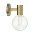 thumbnail image 5 of Warm Brass One Light Wall Sconce from the Wright Collection, 5 of 5