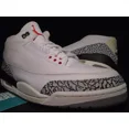 thumbnail image 2 of Size 13 - Air Jordan 3 Retro 2003 White Cement, 2 of 6