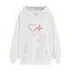 thumbnail image 1 of ICHUANYI Liquidación Mujer Moda Casual Manga Larga Estampado Sudadera con Capucha Tops Blusa ICHUANYI WER202308170800, 1 of 3
