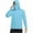 Sky Blue B, variant on Horkkom Sun Shirts for Men Solid Color Long Sleeve Sun Protection Shirts Outdoor Lightweight Fishing Hoodie With Mask L