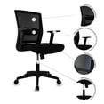 thumbnail image 2 of Mundo In Silla Negra de Oficina Bilbao Forrada de Tela Tipo Mesh Mundo In Home Office, 2 of 3