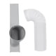 thumbnail image 1 of Placa Del Kit De Deslizamiento De Ventana, Manguera De Escape, Buen Sellado, Accesorios De Aire Acondicionado Para Reemplazo, 1 of 7