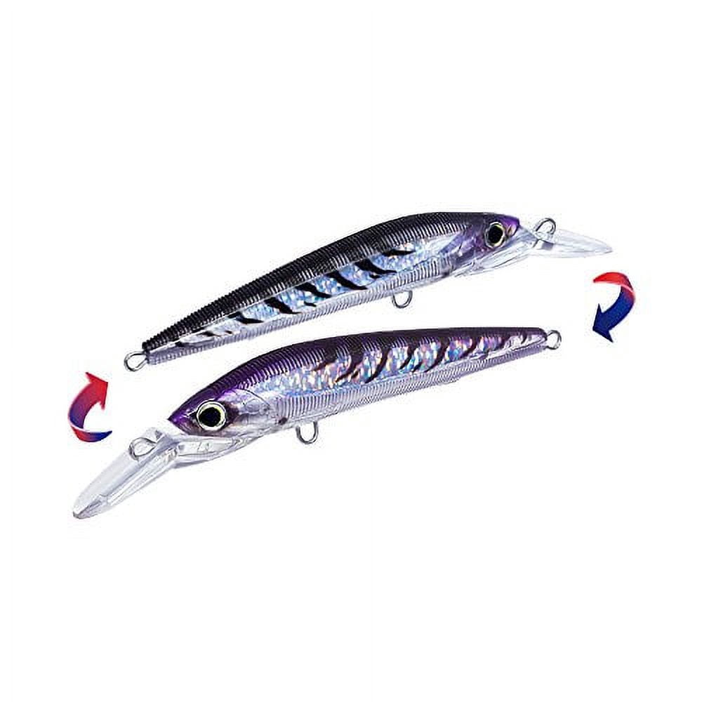 Yo-Zuri Fishing Lure R1165CPBN 3D Magnum DD Deep Diving Lure 7" 3 1/8 oz Purple