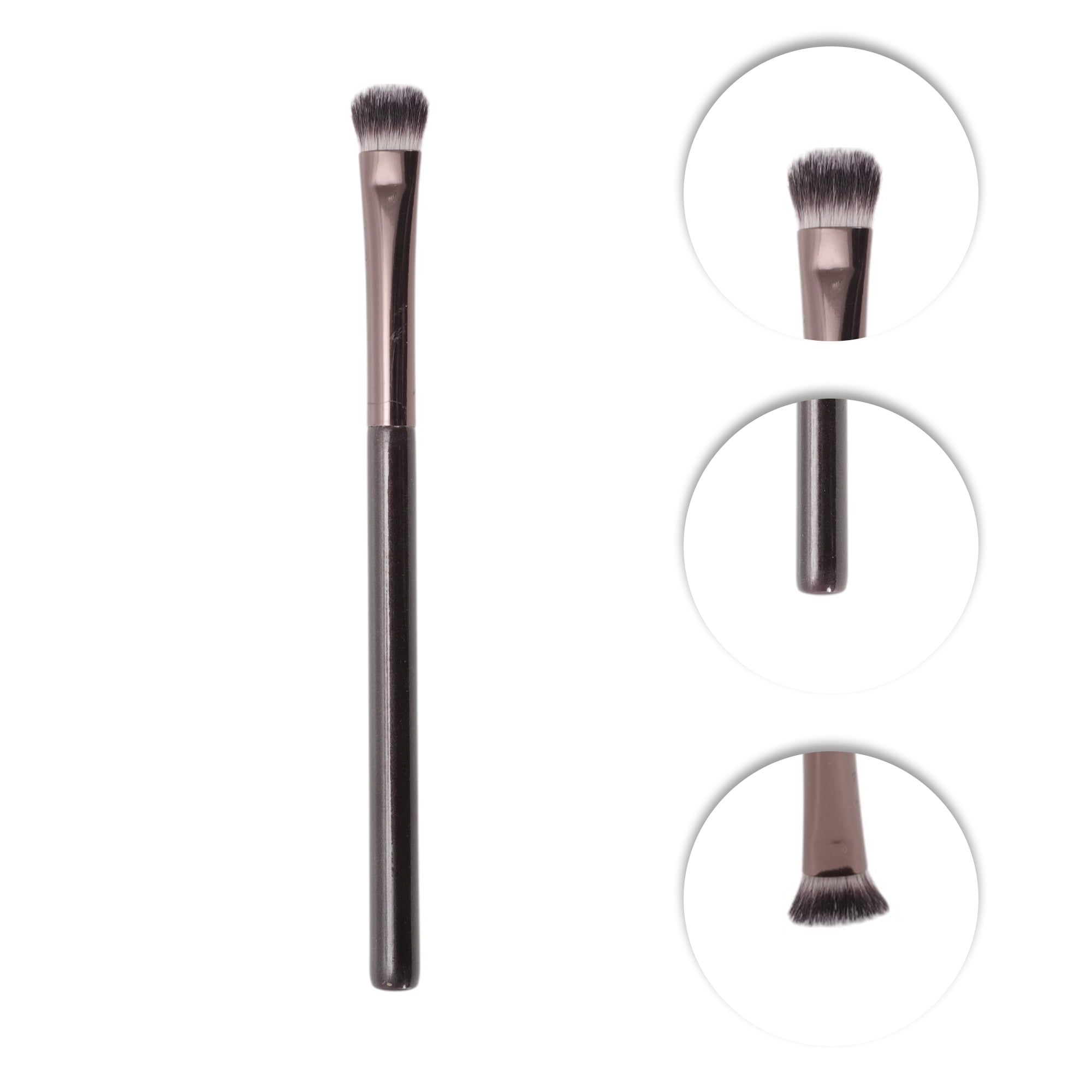 Unique Bargains 1 Pc Durable Eyeshadow Brush Brown Small