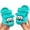 Mint Green, variant on Lujianch Toddlers Boys & Girls Clogs Cute Animals PVC Non Slip Kids Platform Sandals For Shower And Beach Size 12-15 Months