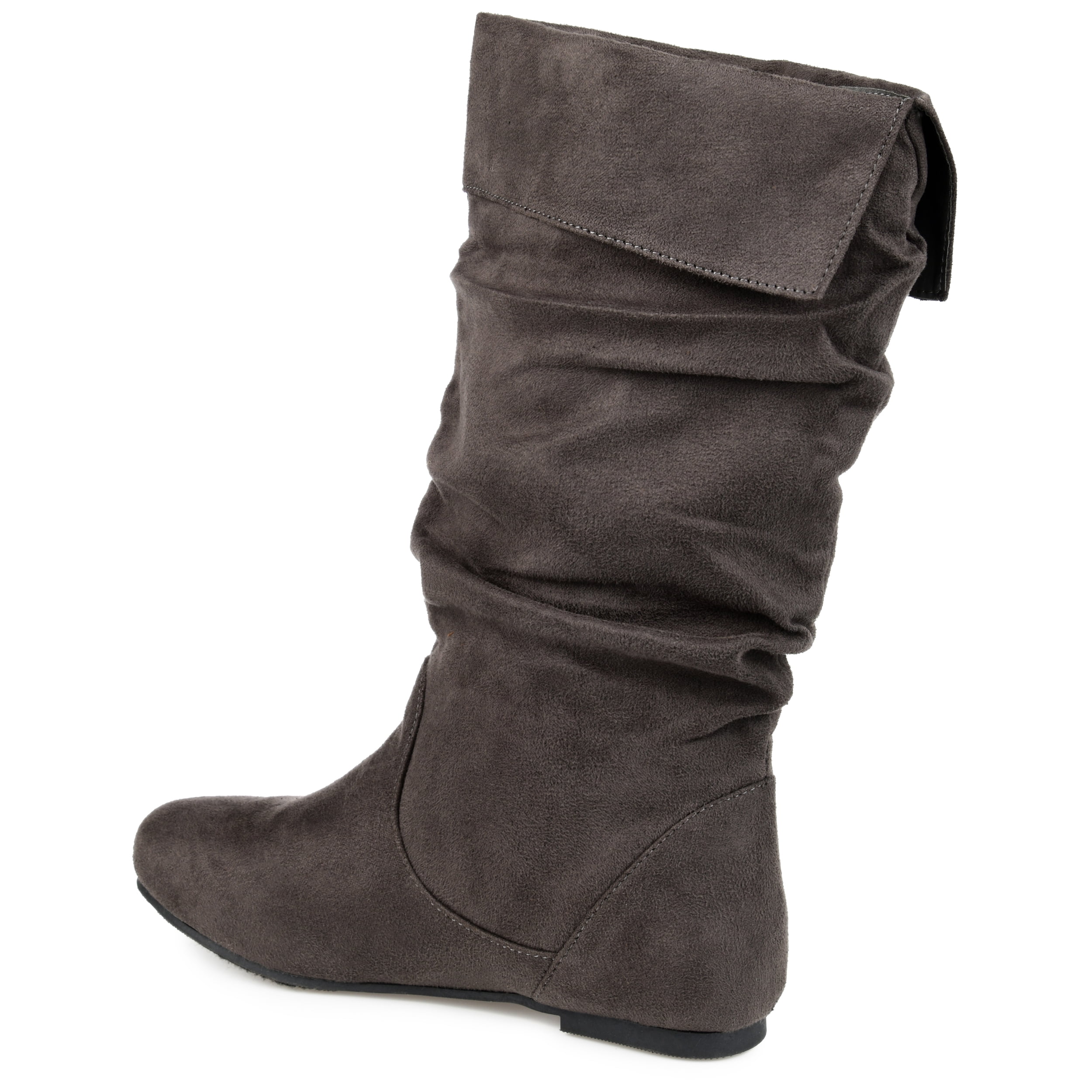 Journee Womens Shelley-3 Round Toe Mid Calf Boots