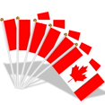 thumbnail image 1 of Banderas de Canadá AhfuLife de mano, 30 piezas, 14 x 21 cm, 1 of 6