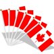 thumbnail image 1 of Banderas de Canadá AhfuLife de mano, 30 piezas, 14 x 21 cm, 1 of 6