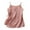 Pink, variant on Staron Women's Lace Patchwork Camisole V-Neck Sleeveless Casual Loose Bandage Tank Top with Tie, Pink XXL