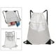 thumbnail image 2 of Bolsa deportiva con cordón para gimnasio al aire libre, natación, escuela, educación física, mochila de viaje, zapatos blanco, 2 of 9