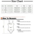 thumbnail image 3 of Wyongtao Shapewear Bodysuit Tummy Control Slim Body Shaper Deep V Neck Lace Long Sleeve Thong Body Suits for Women,Wine S, 3 of 8