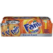 Fanta: Orange 8 Oz Soda, 8 pk
