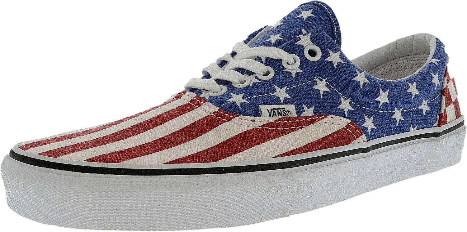 Berri Politibetjent pie Vans Era 59 Van Doren Stars And Stripes Red / White Blue Ankle-High Canvas  Sneaker - 11M 9.5M - Walmart.com