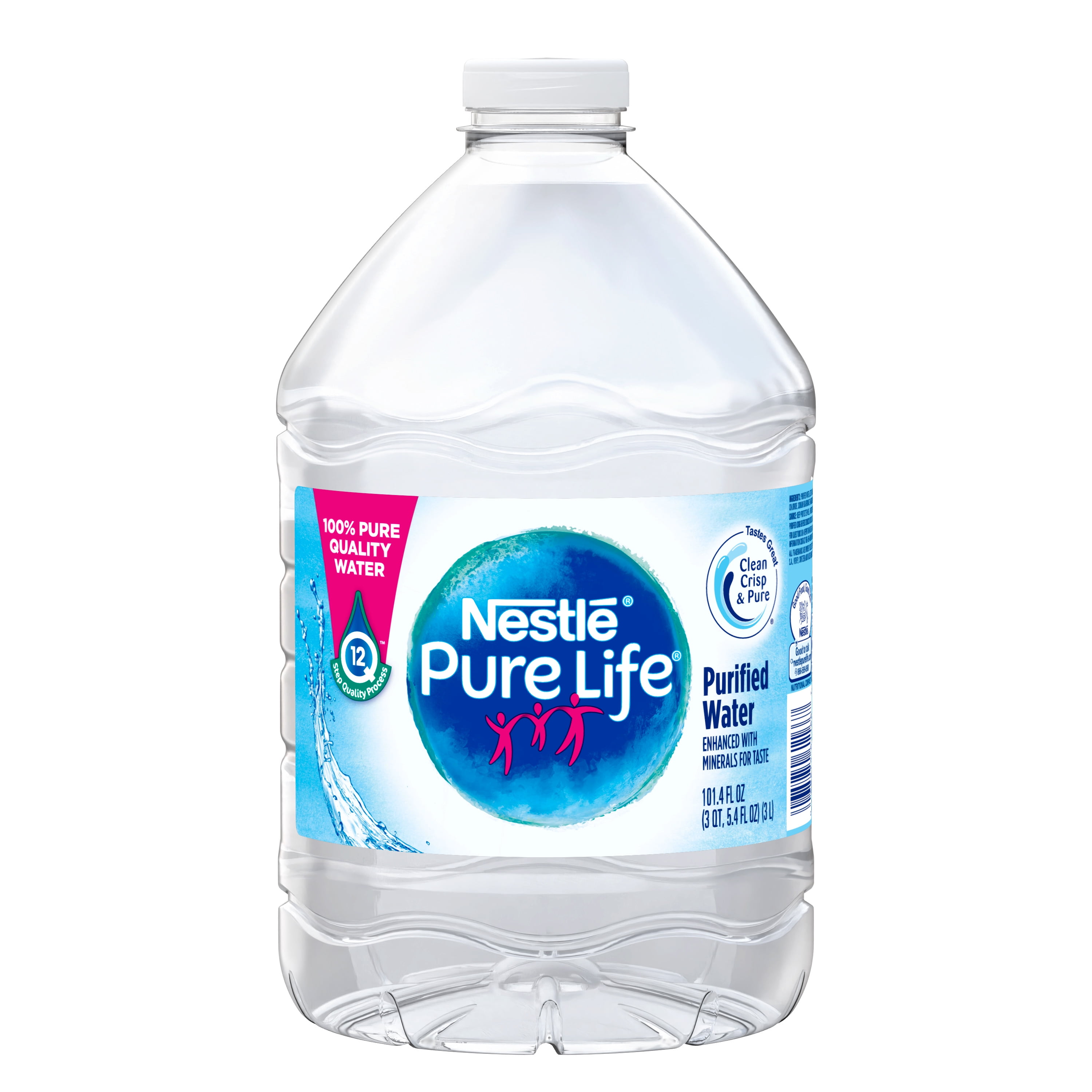 Nestle Pure Life Purified Water 101 4 Fl Oz Plastic Bottled Water | Hot ...