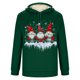 thumbnail image 4 of Sudadera con capucha para hombre, informal, a la moda, con estampado navideño, de manga larga y bolsillo, de poliéster, 4 of 5