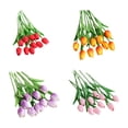 thumbnail image 3 of 10 Piezas de Flores Artificiales Naiovety HA083863-02 Decoración para Fiestas Naranja, 3 of 6