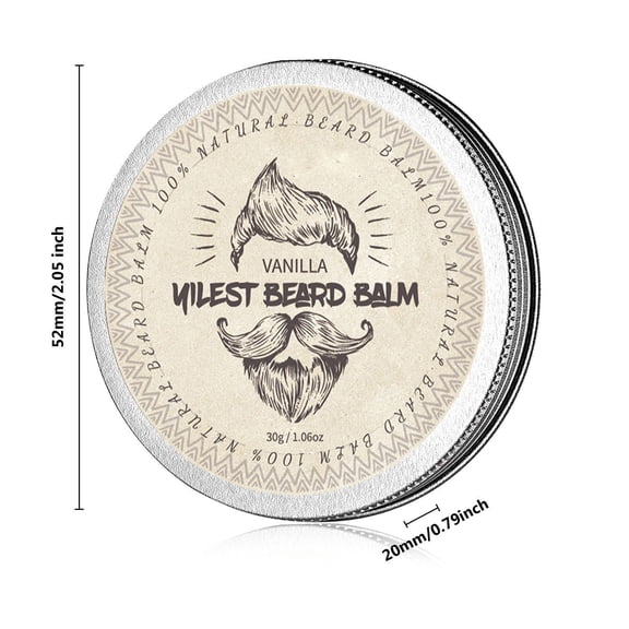 Pisexur Belleza Maquillaje Crema para barba 30 g Cuidado de barba para hombres Cuidado hidratante y suavizante Cera para el cabello Cera para barbapara mujeres y hombres