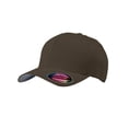 thumbnail image 1 of Top Headwear Flex Fit Baseball Cap - Brown - Small/Medium, 1 of 2
