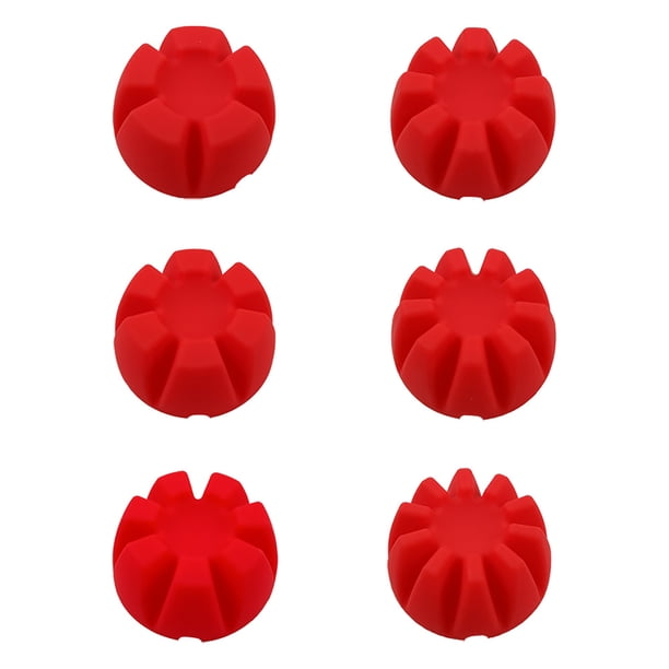 Colador Flores Btafrte para Pintura Fluida DIY 6 Uds. Rojo