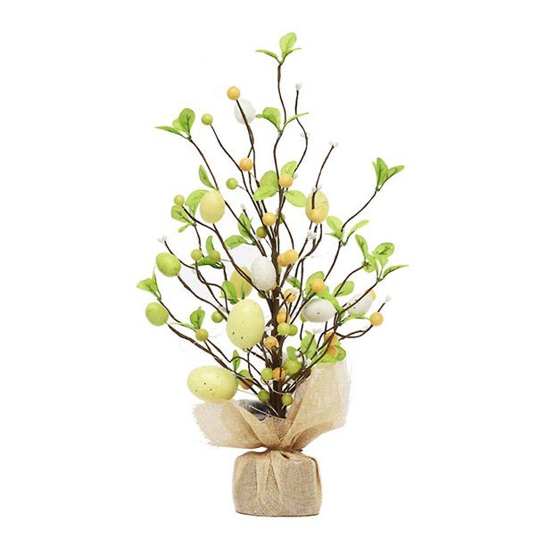 Decoraciones de Pascua, decoración de mesa de árbol de huevos de Pascua, para decoración de fiesta en casa, boda, vacaciones, primavera y verano, regalos
