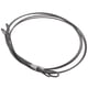 thumbnail image 3 of 2 cables de seguridad trenzados, cables de seguridad, cerradura, alambre de seguridad recubierto de acero, cuerda de seguridad, 3 of 6