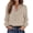 Apricot, variant on Blouses for Women Lace V Neck Long Sleeve Shirt Boho Dressy Casual Fall Tops Black