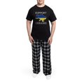 thumbnail image 5 of CafePress - Support Ukraine Men's Dark Pajamas - Men's Dark Loose Fit Cotton Pajama Set, 5 of 7