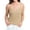 Sand, variant on Elsie & Zoey Capri XL Sand Scoop Neck Sleeveless Tank Top for Women