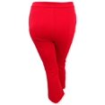 thumbnail image 2 of Bar III Women's Cropped Kick Flare Pants Red Size 10, 2 of 2